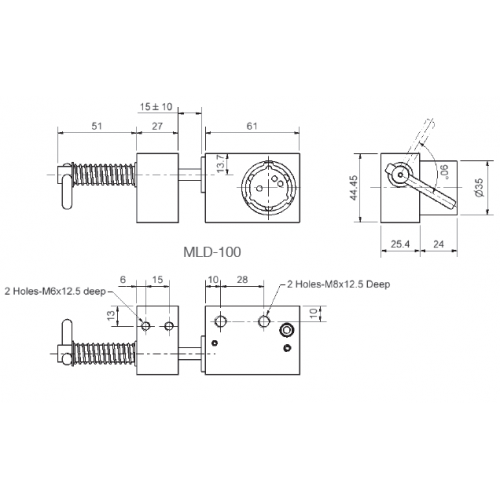 Bezpenostný zámok MLD-100